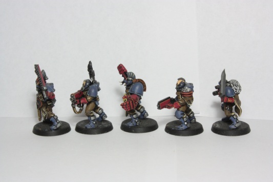 Warhammer 40k Space Wolves Scout Squad x5 - Painted