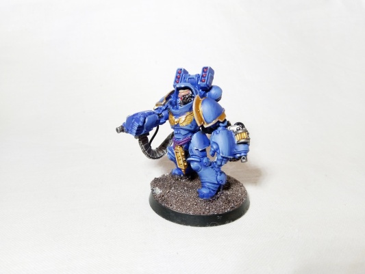 Warhammer 40000 Space Marine Primaris Aggressors x3 (Pro-Painted)