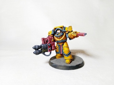 Warhammer 30k/40k Space Marines Cataphractii Terminators x5 (Pro-Painted)