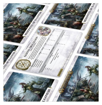 Warscroll Cards: Hedonites of Slaanesh