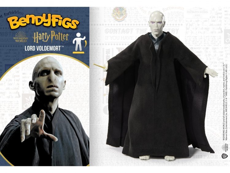 Фигурка Bendyfig Гарри Поттер Лорд Волан-де-Морт