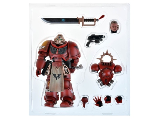 WH40K: Фигурка JOYTOY - Blood Angels Primaris Lieutenant Tolmeron