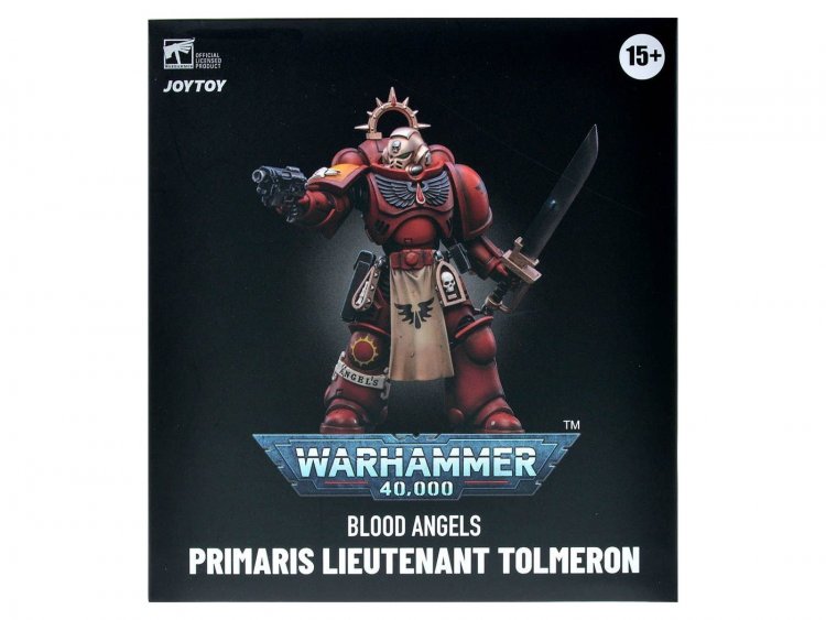 WH40K: Фигурка JOYTOY - Blood Angels Primaris Lieutenant Tolmeron