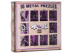 Набор головоломок 10 Metal Puzzles, фиолетовый