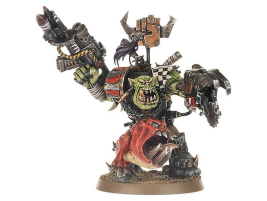 Ork Warboss with Attack Squig (GW Direct, предзаказ 2024)