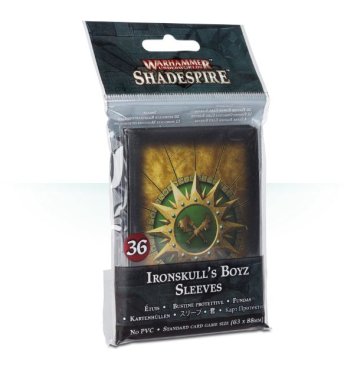 Warhammer Underworlds: Shadespire – Ironskull’s Boyz Sleeves
