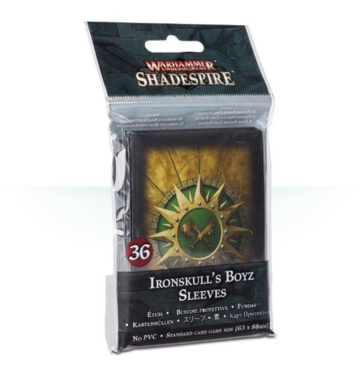 Warhammer Underworlds: Shadespire – Ironskull’s Boyz Sleeves