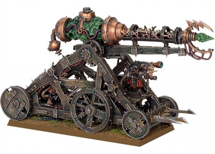 Skaven Warp Lightning Cannon/ Plagueclaw Catapult
