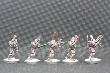 Warhammer 40k Space Wolves Scout Squad x5 (Painted)