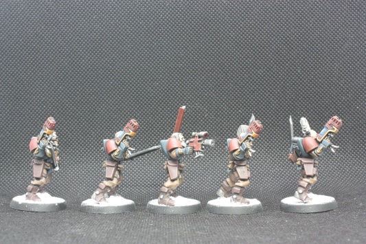 Warhammer 40k Space Wolves Scout Squad x5 (Painted)