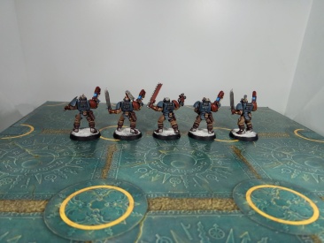 Warhammer 40k Space Wolves Scout Squad x5 (Painted)