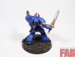 Warhammer 40k Primaris Space Marines Lieutenant with power sword (Pro-Painted)