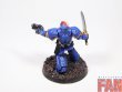 Warhammer 40k Primaris Space Marines Lieutenant with power sword (Pro-Painted)