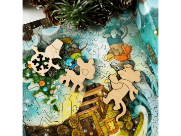 Пазл "Новый год с друзьями"