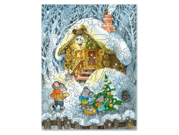 Пазл "Новый год с друзьями"