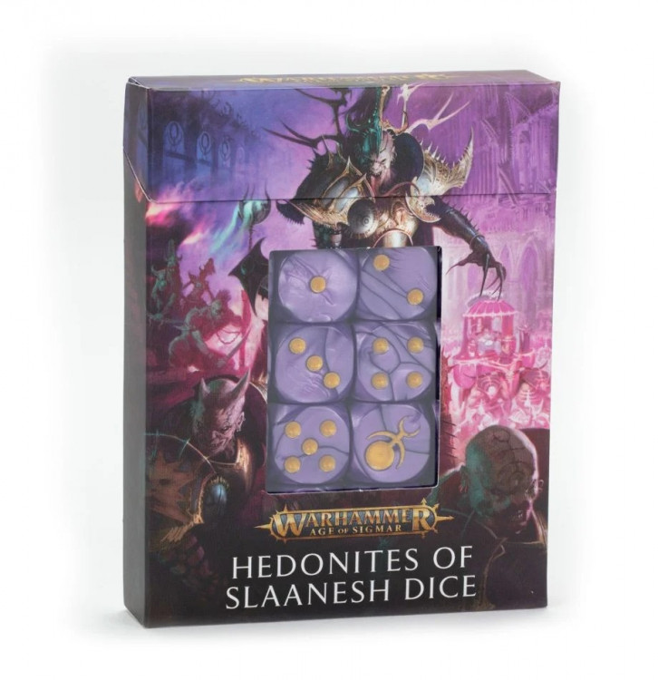 Hedonites of Slaanesh Dice Set