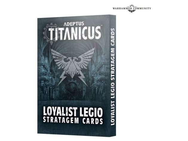 Loyalist Legio Stratagem Сards (предзаказ 2023, The Horus Heresy)