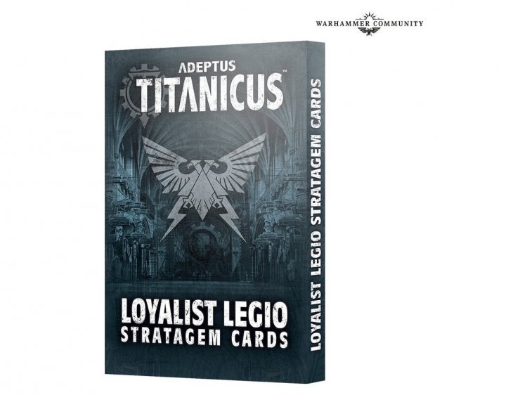 Loyalist Legio Stratagem Сards (предзаказ 2023, The Horus Heresy)