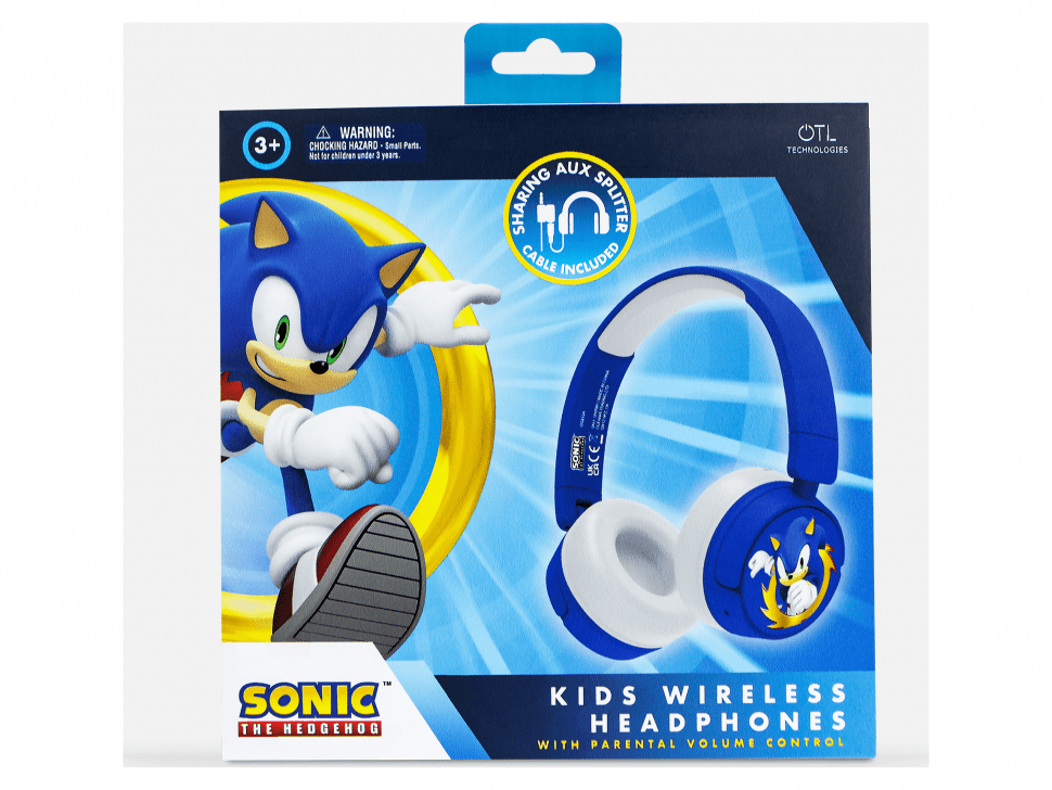 Windows sonic для наушников. Наушники Jazwares Sonic Headphones. Наушники ободок беспроводные Соник. Наушники с ушками Соника.