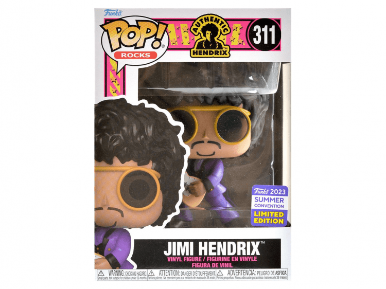 Фигурка Funko POP! Rocks. Authentic Hendrix: Jimi Hendrix