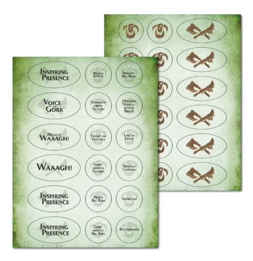 Warscroll Cards: Ironjawz