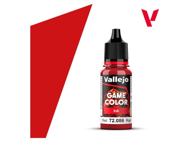 Краска Vallejo Game Ink: Red 72.086