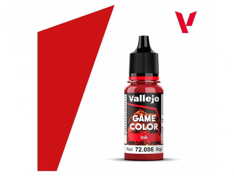 Краска Vallejo Game Ink: Red 72.086