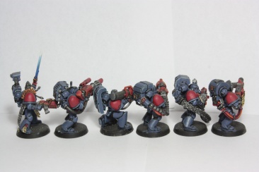 Warhammer 40k Space Wolves Long Fangs x6 (Painted)