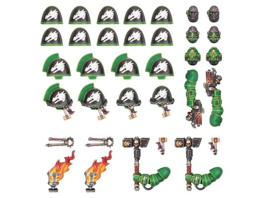 Salamanders Primaris Upgrades and Transfers (предзаказ)