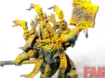 Warhammer 40k Chaos Space Marine Dark Apostle (Pro-Painted)