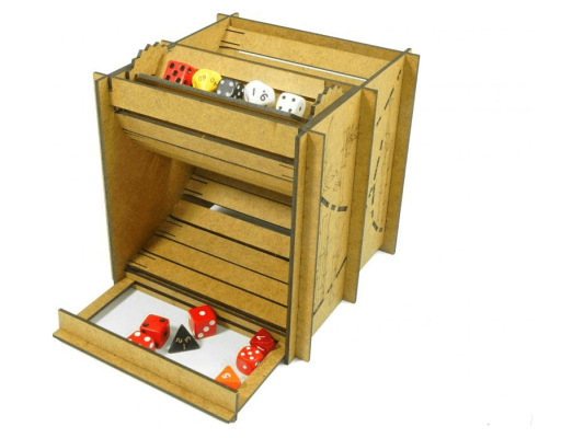 Настольная игра Башня для бросания кубиков &quot;Мельница на склоне Фудзи&quot;