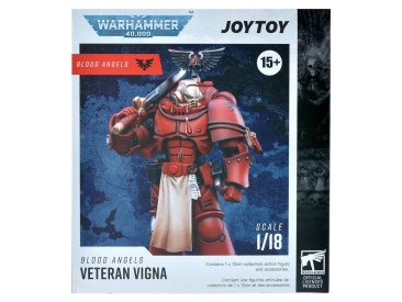 WH40K: Фигурка JOYTOY - Blood Angels Veteran Vigna