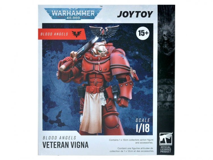 WH40K: Фигурка JOYTOY - Blood Angels Veteran Vigna