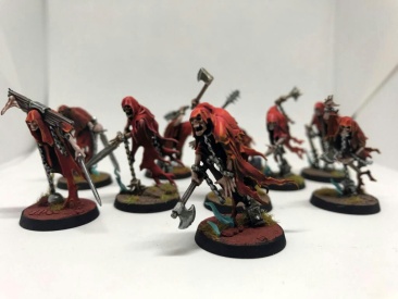 Age of Sigmar Nighthaunt Chainrasp Horde x10 (Painted)