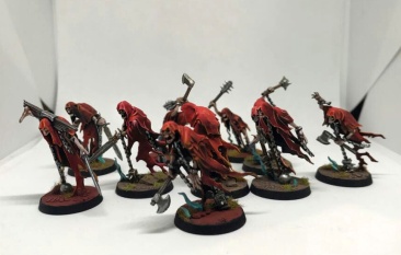 Age of Sigmar Nighthaunt Chainrasp Horde x10 (Painted)