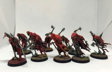 Age of Sigmar Nighthaunt Chainrasp Horde x10 (Painted)