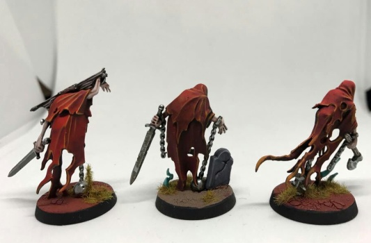 Age of Sigmar Nighthaunt Chainrasp Horde x10 (Painted)