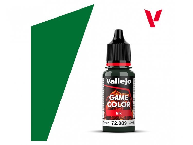 Краска Vallejo Game Ink: Green 72.089