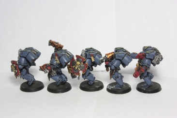Warhammer 40k Space Wolves Skyclaws x5 (Painted)