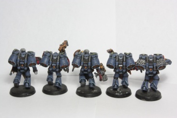Warhammer 40k Space Wolves Skyclaws x5 (Painted)