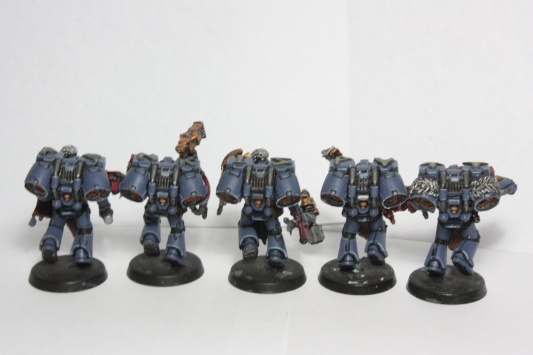 Warhammer 40k Space Wolves Skyclaws x5 (Painted)