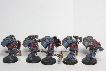 Warhammer 40k Space Wolves Skyclaws x5 (Painted)
