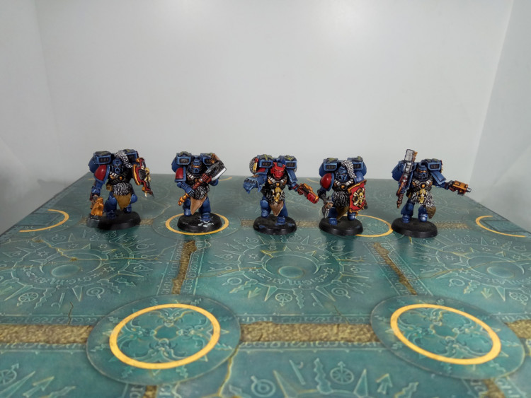 Warhammer 40k Space Wolves Skyclaws x5 (Painted)