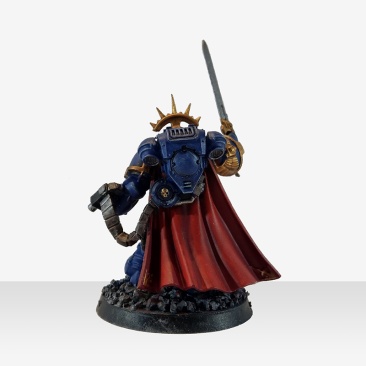 Warhammer 40k Ultramarines Captain in Gravis armour (Pro-Painted)