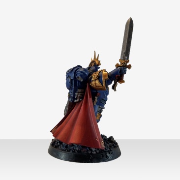 Warhammer 40k Ultramarines Captain in Gravis armour (Pro-Painted)