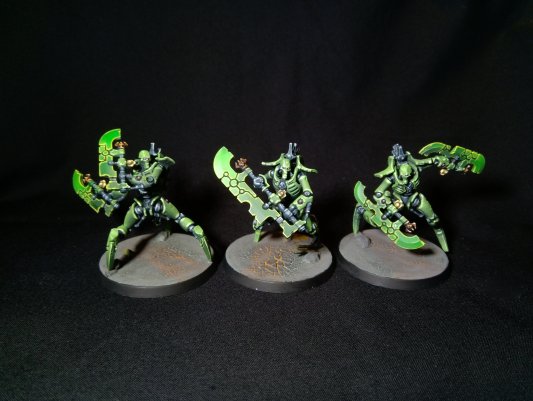 Warhammer 40k Necrons Skorpekh Destroyers x3 (Pro-Painted)