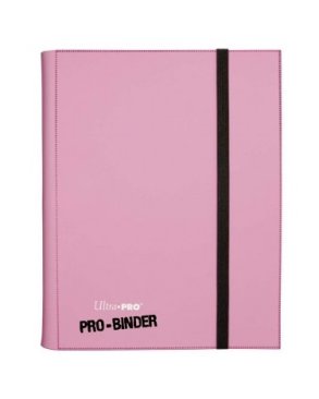 АЛЬБОМ &quot;Ultra-Pro&quot; &quot;PRO-BINDER&quot; (с листами по 3х3 кармашка, для карт в протекторах): розовый