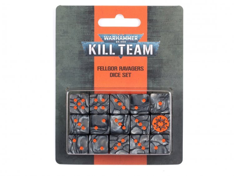 Kill Team: Fellgor Ravagers Dice Set (предзаказ 2023, Warhammer 40k)