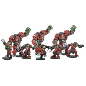 Greenmoon Smackers Marauder Team (8 Figures)