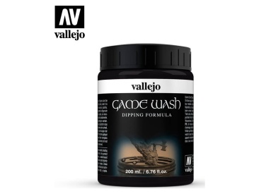 Проливка Vallejo Game Wash: Black 73.301